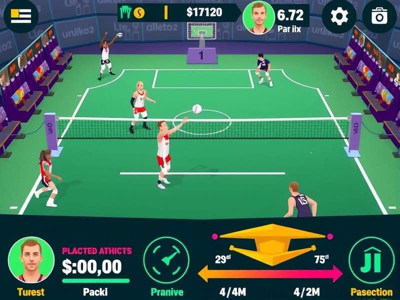 Himalaya Volley Heroes Gameplay Screenshot